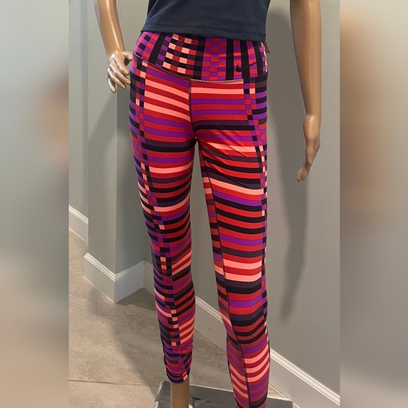 Nike Pants - Nike Dry Fit Tight Training Pants in Mulit Colorblock Wicking Fabric. Si…